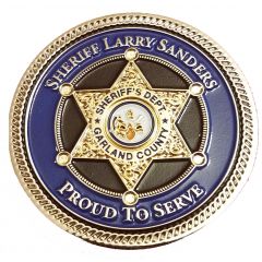 Challenge Coin - Garland County Sheriff`s Office Arkansas