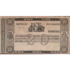 20 Mil Réis Thesouro Nacional, 4th print