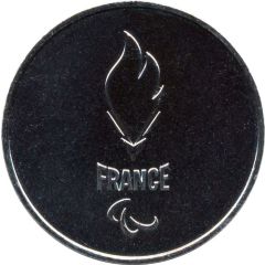 Tourist token - Monnaie de Paris - Emblem of the French Paralympic team