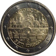 2 Euros St. Mark`s Basilica