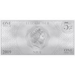 1 Dollar - Elizabeth II Donald Duck