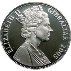 1 Crown - Elizabeth II Investiture of Prince Charles