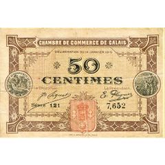 50 Centimes - Chambre de Commerce de Calais 62