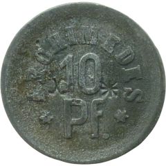10 Pfennigs - Breslau Archimedes