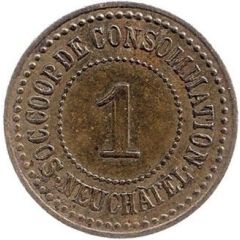 1 Centime - Société coopérative de consommation Neuchâtel