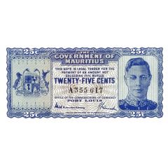 25 Cents George VI