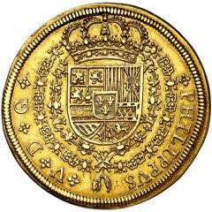 8 Escudos - Philip V Segovia