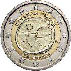 2 Euros 10 Years of EMU