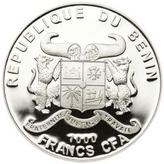1000 Francs CFA Lindau Lighthouse
