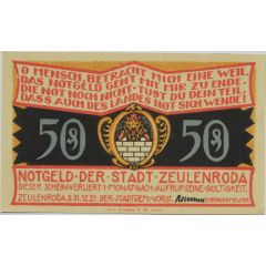 50 Pfennig Districts Series - Weckersdorf