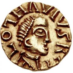 Tremissis - Chlothar III Paris mint