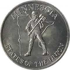 Token - Shell’s States of the Union Coin Game, Version 2 Minnesota / South Dakota