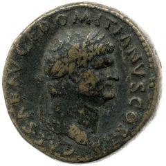 Sestertius - Domitian S C, Spes