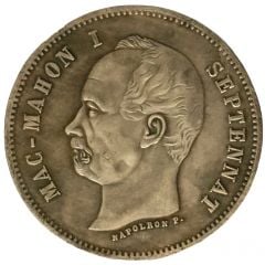 Reproduction - Module de 5 francs Mac-Mahon satirique