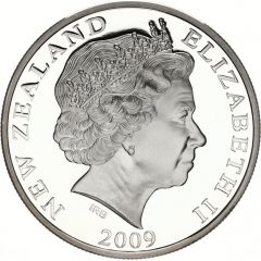 1 Dollar - Elizabeth II 4th Portrait, 2010 FIFA World Cup