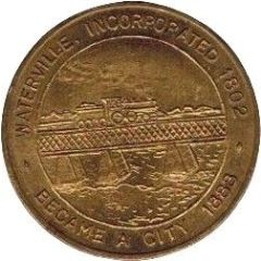 Medal - Waterville 75th Anniversary Waterville, Maine