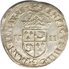 1/4 Ecu - Henri IV