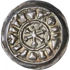 Denier - Rudolf II Milan mint