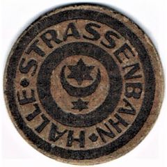 20 Pfennig - Halle tram