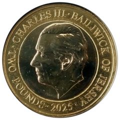 2 Pounds - Charles III Samuel Pepys - Restoration