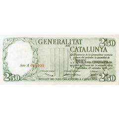 2.50 Pesetas Generalitat de Catalunya
