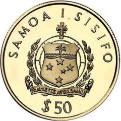 50 Tala - Tanumafili II Football World Cup