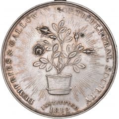 Medal - George III Dumfries & Galloway Horticultural Society