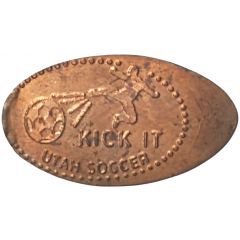 Elongated penny - Kick It Utah Soccer