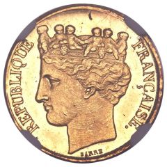 1/2 Decimo Gold Pattern
