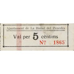 5 Céntimos La Bisbal del Penedès