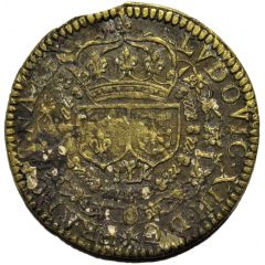 Jeton - Louis XIII - `Protegit Vltra Rhenvm`
