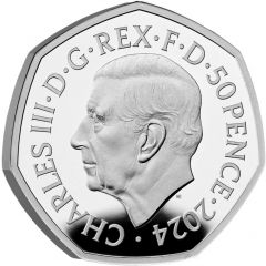 50 Pence - Charles III RNLI, Silver Proof
