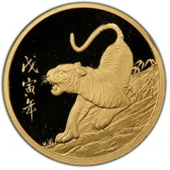 1/10 oz Au Year of the Tiger