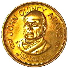 Token - John Quincy Adams