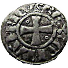 Denier - Amalric I Holy sepulcher