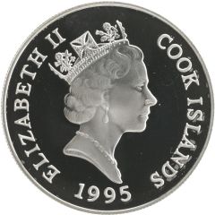 5 Dollars - Elizabeth II Silver Wedding Anniversary