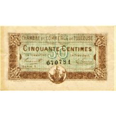 50 Centimes - Chambre de Commerce de Toulouse 31