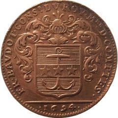 Token - États de Bourgogne Maire de Dijon François Baudot, 2nd type