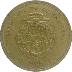 500 Colones Central Bank