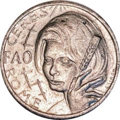 Token - Ceres FAO Rome Sophia Loren