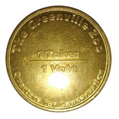 1 Token - Greenville Zoo Quarters for Conservation, Greenville, South Carolina