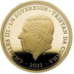 1/8 Sovereign - Charles III Greatest Monarchs - Queen Elizabeth II