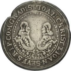 1/4 Thaler - Johann Christian and Johann Seyfried Krummau
