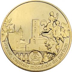 Jeton touristique - Monnaie de Paris - Grasse - Capitale mondiale du parfum