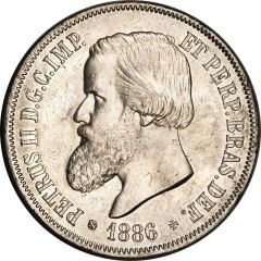 2000 Réis - Pedro II