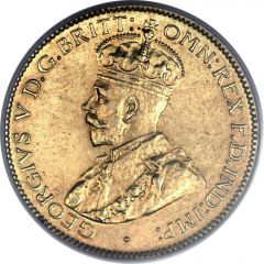 6 Pence - George V