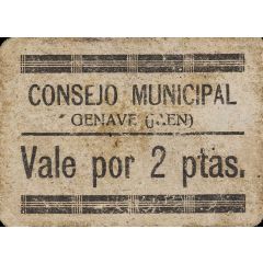 2 Pesetas Génave