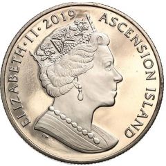 1 Crown - Elizabeth II Queen triggerfish