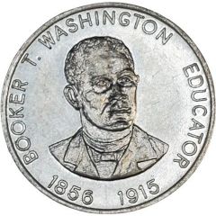 Token - Shell Famous Americans Coin Game Booker T. Washington