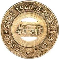 1 Fare - Crookston Transportation Co. Crookston, Minnesota